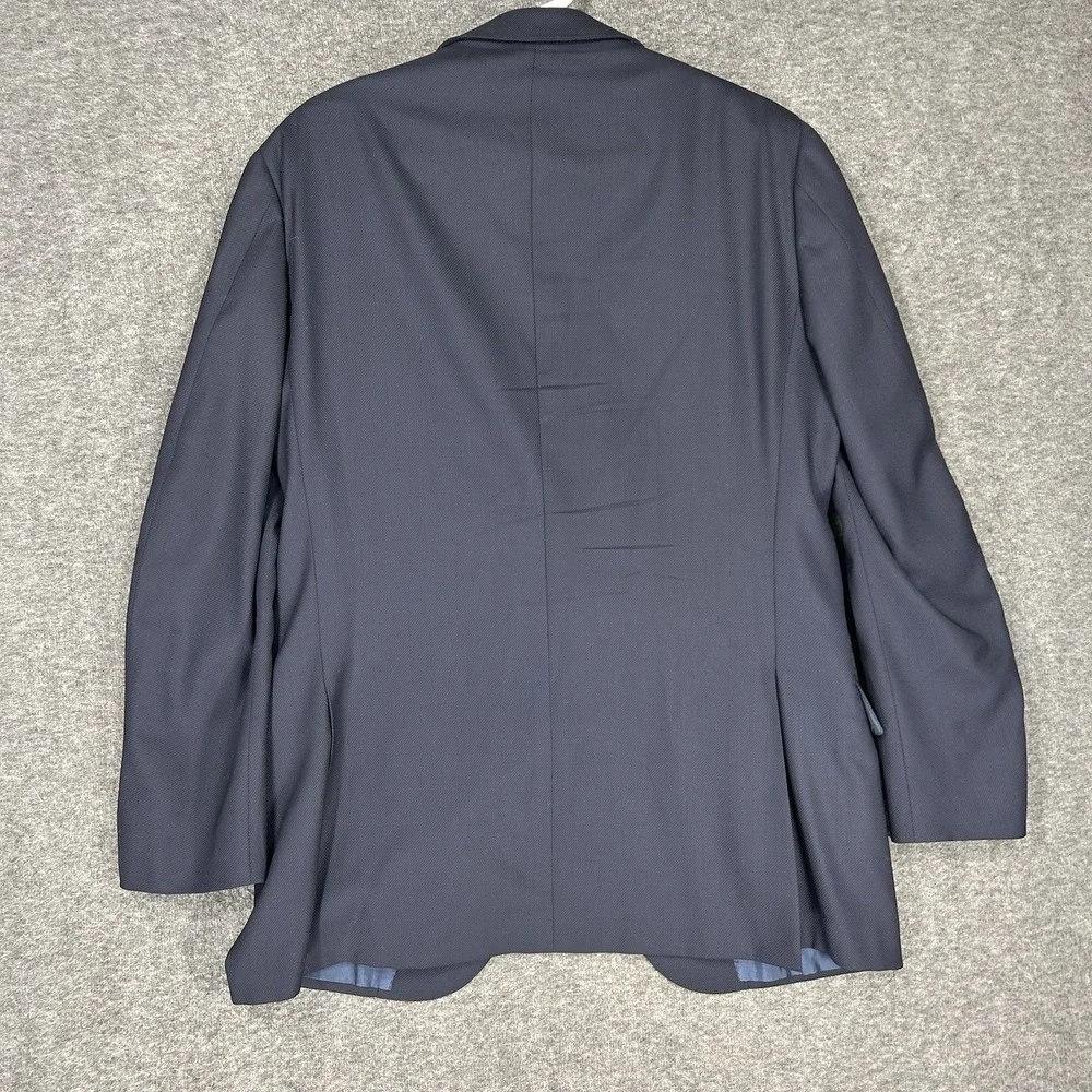 Ermenegildo Zegna Blazer Mens US Size 40R Navy Blue High Performance Cool Effect